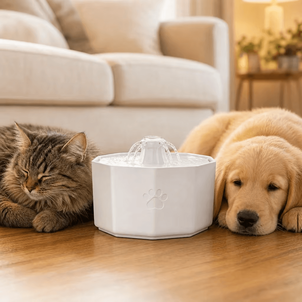 Intelligent Circulating Pet Water Fountain with Filtration System